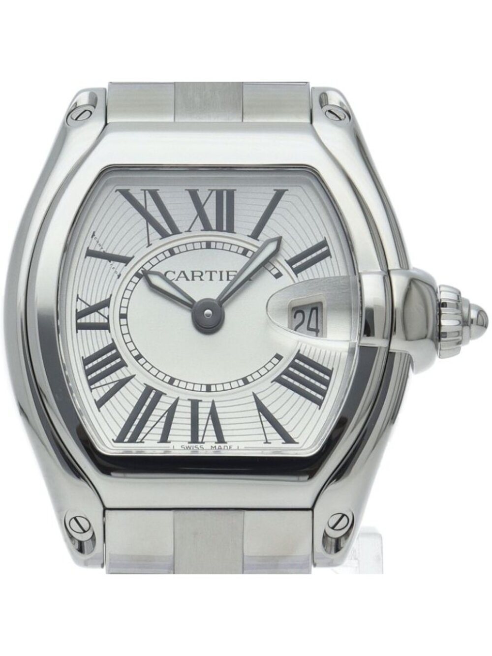 Cartier Roadster SM Watch SS Silver